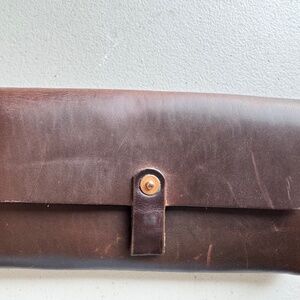 Orox Leather Co. Merces Clutch Wallet, Brown